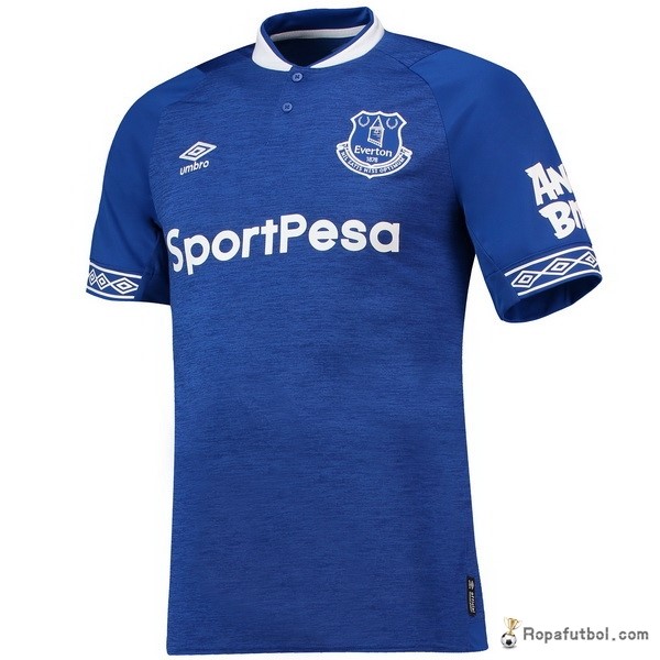 Camiseta Everton Replica Primera Ropa 2018/19 Azul